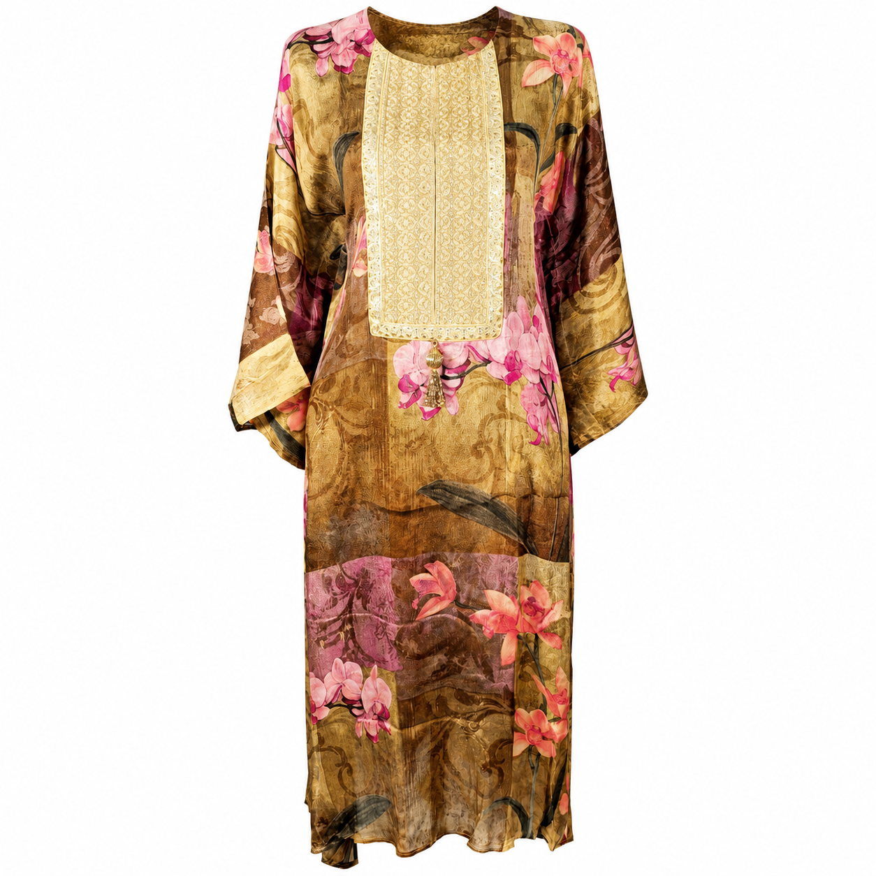 Blossom Earth Luxe Printed Kaftan